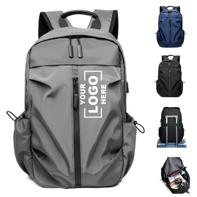 Water-Resistant Travel Laptop Backpack for Outdoor Adventures