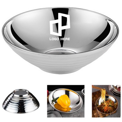 201 Stainless Steel Noodles Food Bowl