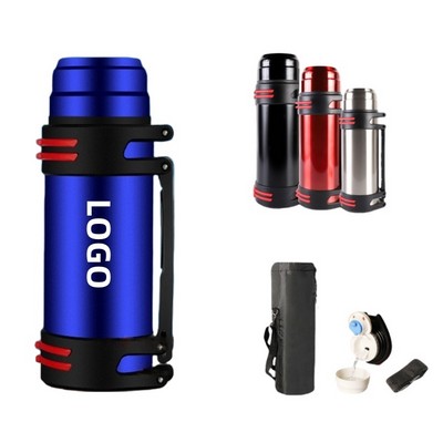 40 oz Stainless Steel Insulated Travel Thermos Vacuum Bottle