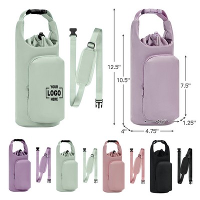 40 oz Water Bottle Sling Carrier Bag