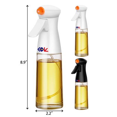 Olive Oil Sprayer Spray Bottle 7 Oz Oil Sprayer for Air Fryer Olive Oil Mister