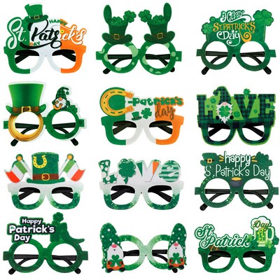 St. Patrick's Day Shamrock Party Glasses