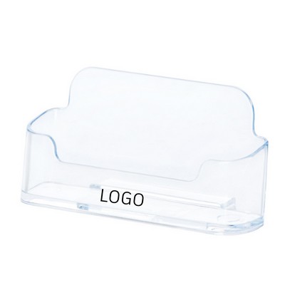 Desktop Business Card Holder - Clear