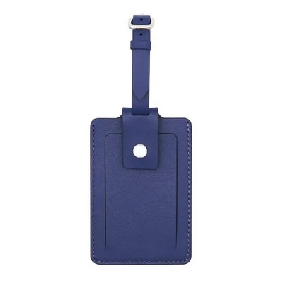 Premium Genuine Leather Luggage Tag