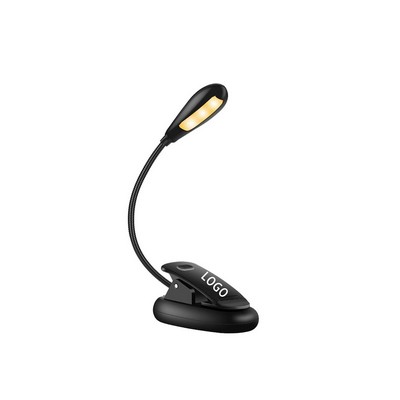 Rechargeable Clip-On Book Light Lamp