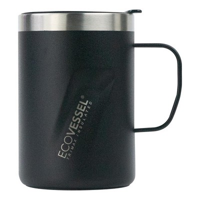 EcoVessel Transit 12 Oz. Mug - Black Shadow