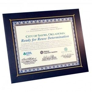 Flat Certificate Frame-Photo Frame (8"x10" or 8 1/2"x11" Insert Size)