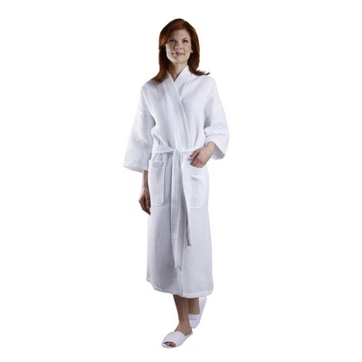 Industrial Grade Square Waffle Kimono Robe (OSFM)