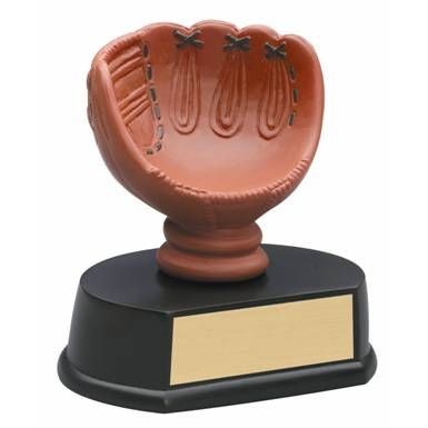 Baseball Glove Figure, Holds baseball - 4-1/2"