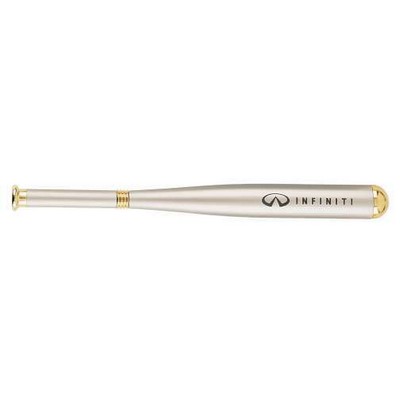 Satin Nickel Baseball Bat Pen