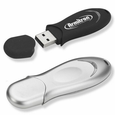 Thumb Flash Drive w/Key Chain (128 MB)