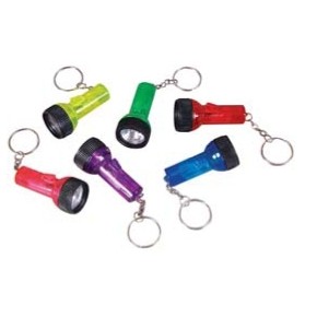 Flashlight Key Chain w/ Flared End (2.15" Long)