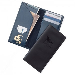 Bonded Leather Travel Wallet