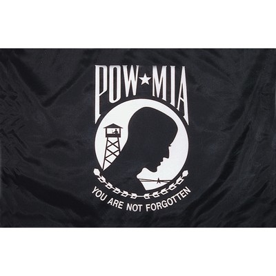 Double Seal Armed Forces POW & MIA Commemorative Flag (3'x5')