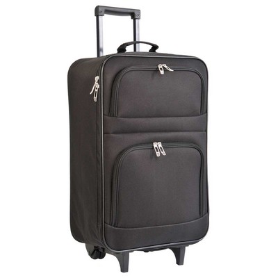 Compressible Rolling Luggage w/Hideaway Handle