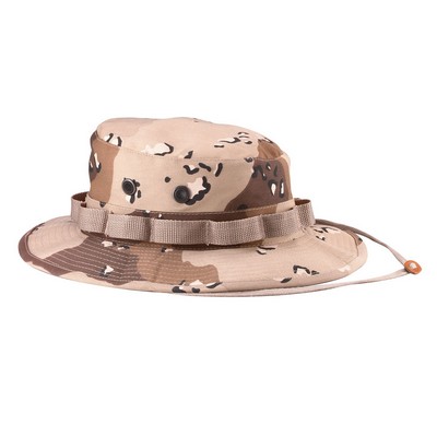 Poly/Cotton Desert Camouflage Boonie Hat