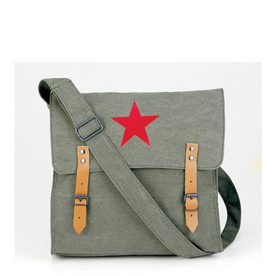 Classic Sage Medic Bag w/Red China Star