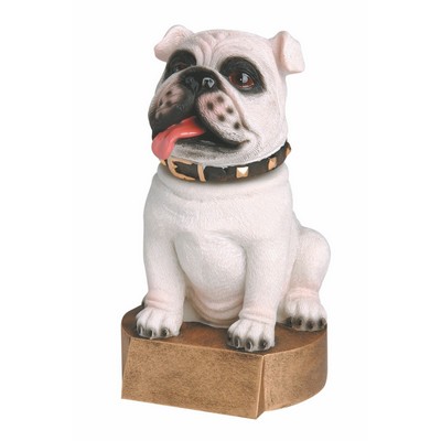 Bobble Head (White Bulldog)