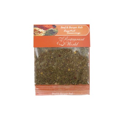 Gourmet Food Header Bags - Beef & Burger Spice Mix (.7 Oz.)