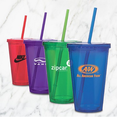 Clearwater 16 Oz. Acrylic Tumbler - Translucent