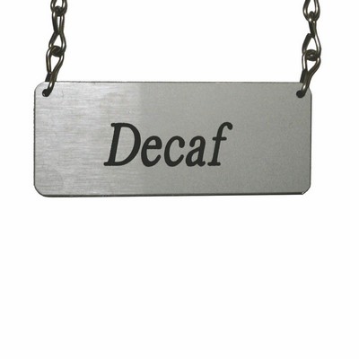 Plastic Airpot Identification Chain (Decaf)