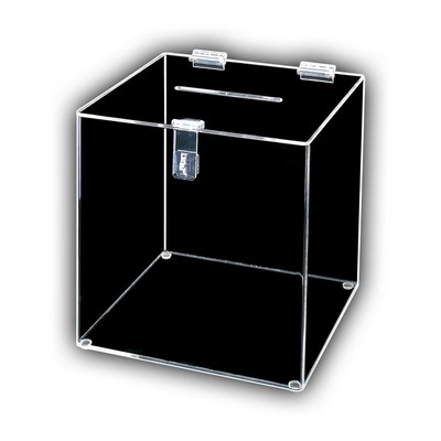 Ballot Boxes W/Locking Feature (8"x8"x8")