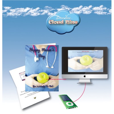 Cloud Nine Medical Professionals/ Healthcare Music Download Greeting Card / Doctor & Relax at Piano