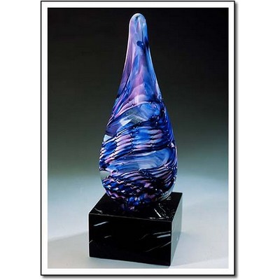 Aqua Sculpture w/o Marble Base (4.5"x12")