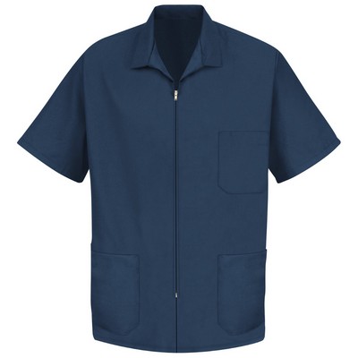 Red Kap Men's Zip Front Smock