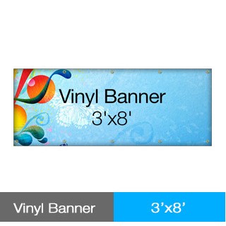 3'x8' Vinyl Banner SS