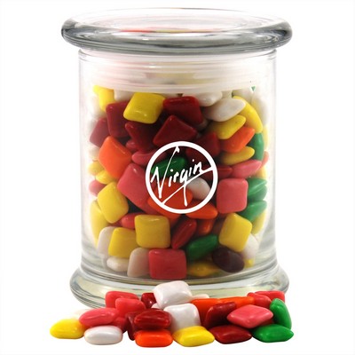 Jar w/Mini Chicklets Gum