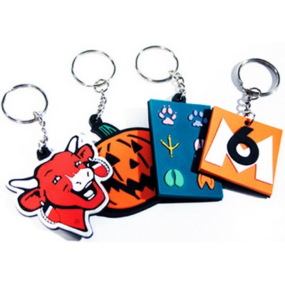 2" 2-D PVC Key Tag