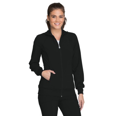 Cherokee® Infinity Zip-Front Warm-Up Jacket