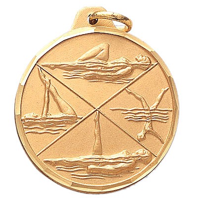 E Series Die Struck Synchronized Swimming Female Medal