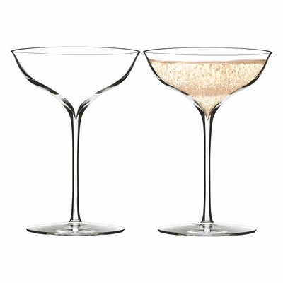 Waterford® Crystal Elegance 7.8 Oz. Champagne Belle Coupe Glasses (Set of 2)