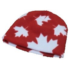 Canadian Made Premium Patriotic Youth Fleece Beanies