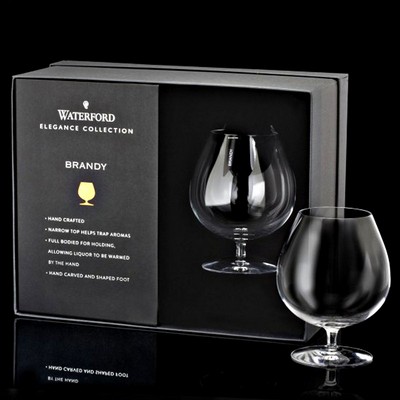 Waterford Elegance Brandy Glass, Pair