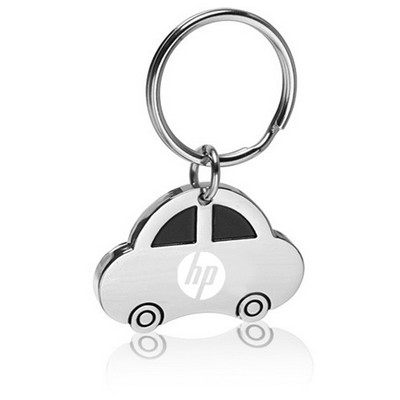 Car Shaped Metal Keychain