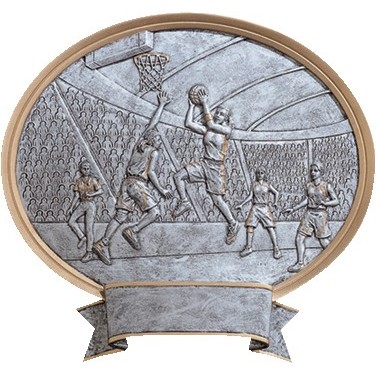 Female Basketball Legend Resin Award 6" Tall