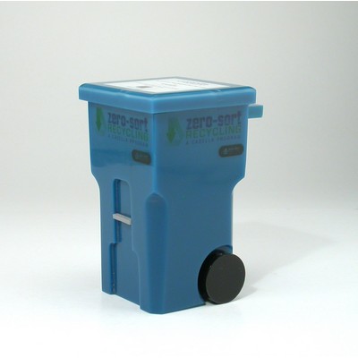 Garbage Bin Lucite® Embedment Award (3" x 3" x 5")