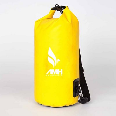 25L Foldable Waterproof Tube Bag/Dry Bag w/Adjustable Strap