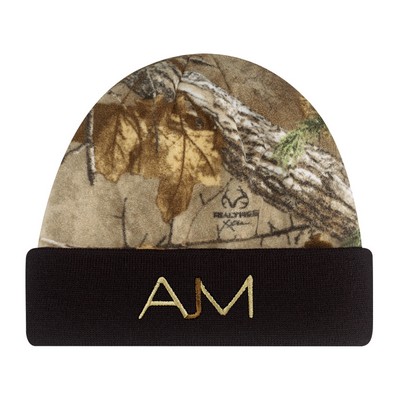 Acrylic/Printed Polyester Realtree™ Micro Fleece Cap