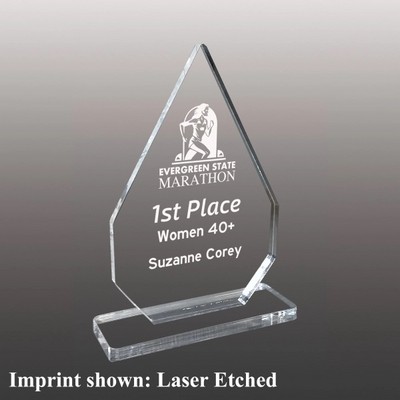 Stock Acrylic Flame Awards - Laser Etched