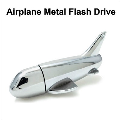 Airplane Metal Flash Drive - 8 GB