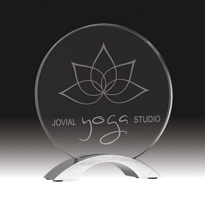 7¼" Round Cosmic Acrylic Award