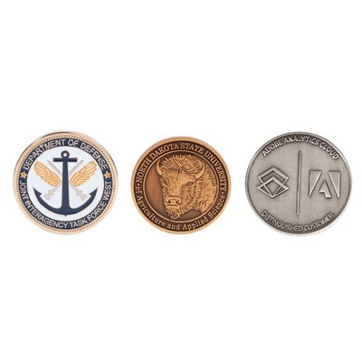 2.75" Zinc Challenge Coins