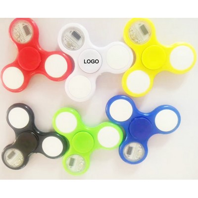 Colorful Led flashing fidget spinner