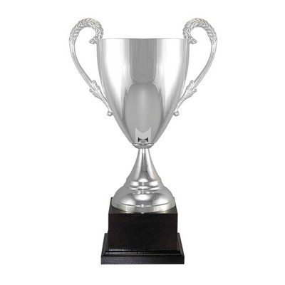 14 1/4" Italian Silver Plated Trophy Cup