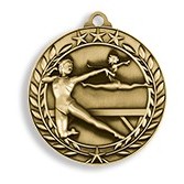 2.75" Female Wreath Award Gymnastics Medal