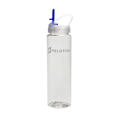 32 Oz. Clear Contemporary Bottle (Petite Line)